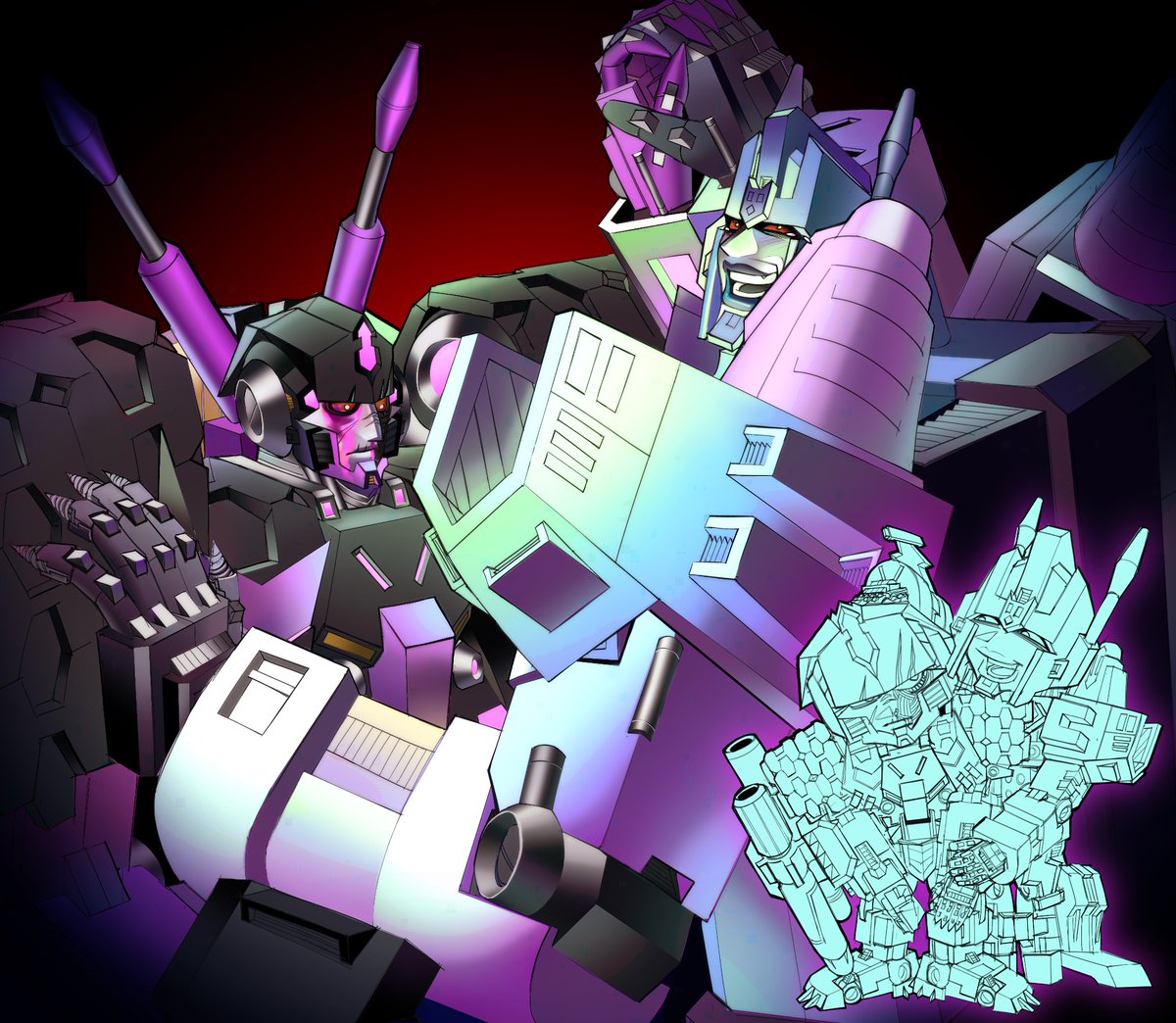 Parasitenumber9's tweet image. I love drawing Overtarn sooo sooo much #Overlord #Tarn #Overtarn #Transformers
