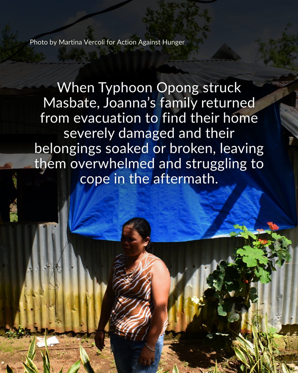 EndHungerPH's tweet image. After #TyphoonOpong, Joanna’s family is struggling to buy food. Through #ACCESS, funded by @eu_echo, we’re providing food kits so families can focus on rebuilding. READ MORE: bit.ly/49Dowl9