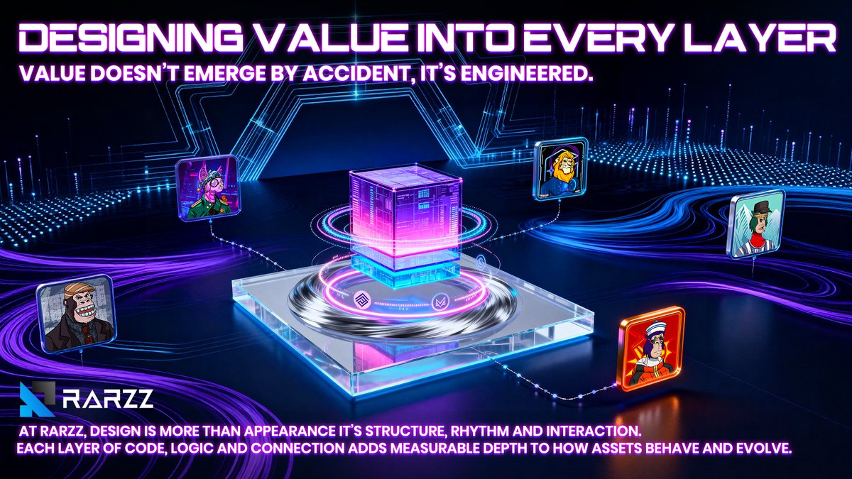 rarzz_1's tweet image. 💱 Discover how value is built, not found.
🌐 At Rarzz, every layer carries intention, logic becomes function and function becomes return.
📊 We don’t decorate tech. We architect it.
💎 The strongest assets aren’t on screens, they’re structured beneath them.

#Rarzz #NFTDesign