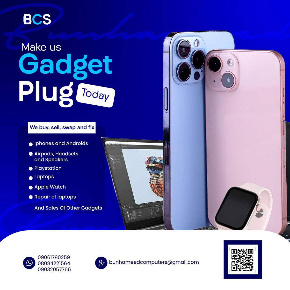 Adam48983437's tweet image. I sell gadget at cool prices 
I do repair laptops 
And I do automobile repairs too 
Kindly patronize my service