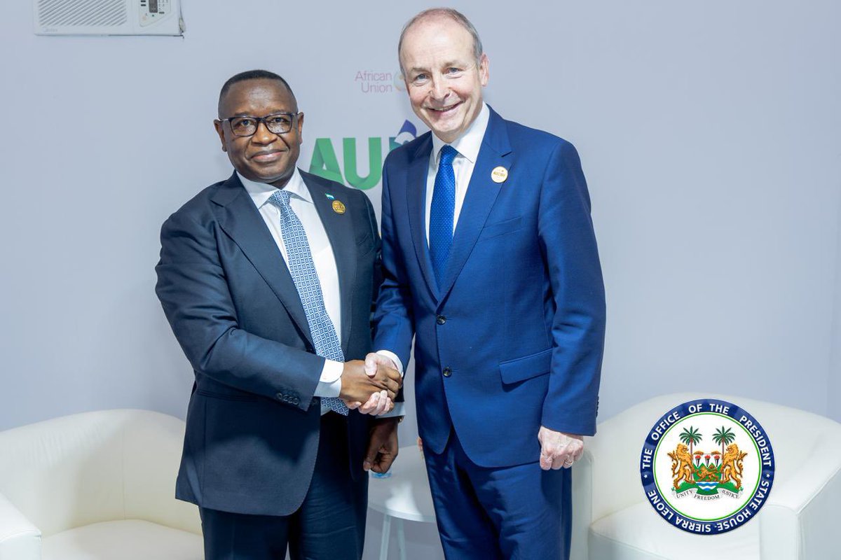Julius Maada Bio tweet media