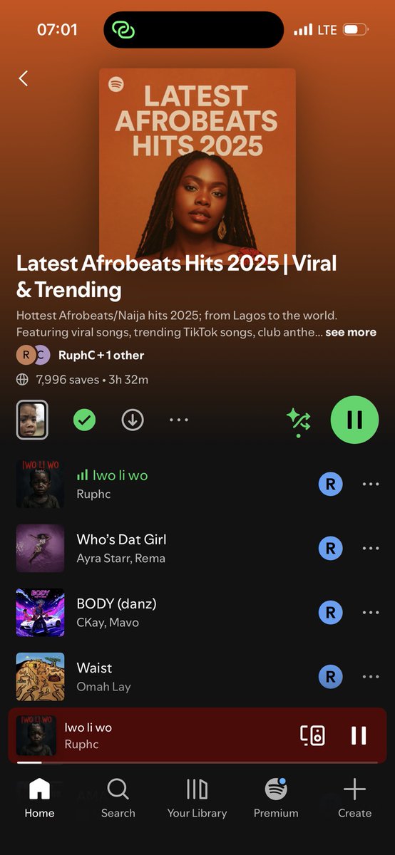Gm Legends!

Stay updated with Afrobeat Trending Hits 2025

Save and share with friends 🥰

open.spotify.com/playlist/0r36Y…