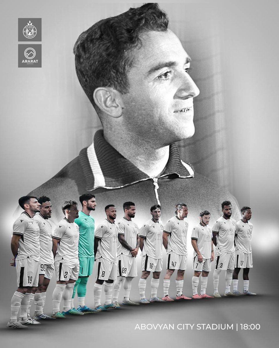 We play tonight. #BlackAndWhites in memory of the legend #NikitaSinonyan