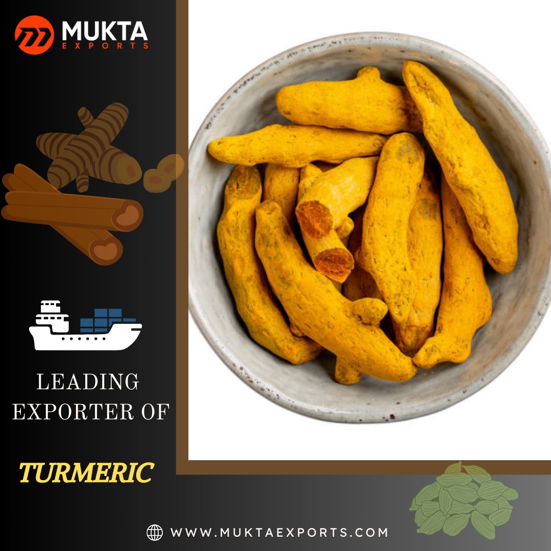 yashghaghda's tweet image. We are Leading Exporter of Quality Turmeric Fingers from India 

For Any Requirements email : info@muktaexports.com

#spices #exportimport #exportimportbusiness #exporter #turmericfingers #clove #clovepowder #garammasala #ginger #qualityspices #muktaexports #drygingerpowder