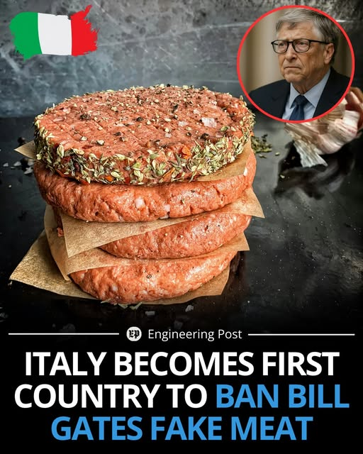 Italy has officially passed a law banning both the production and sale of lab-grown meat, becoming the first country in the world to take such a strong position. The government says the decision is meant to protect Italy’s culinary heritage, traditional farmers, and long-standing