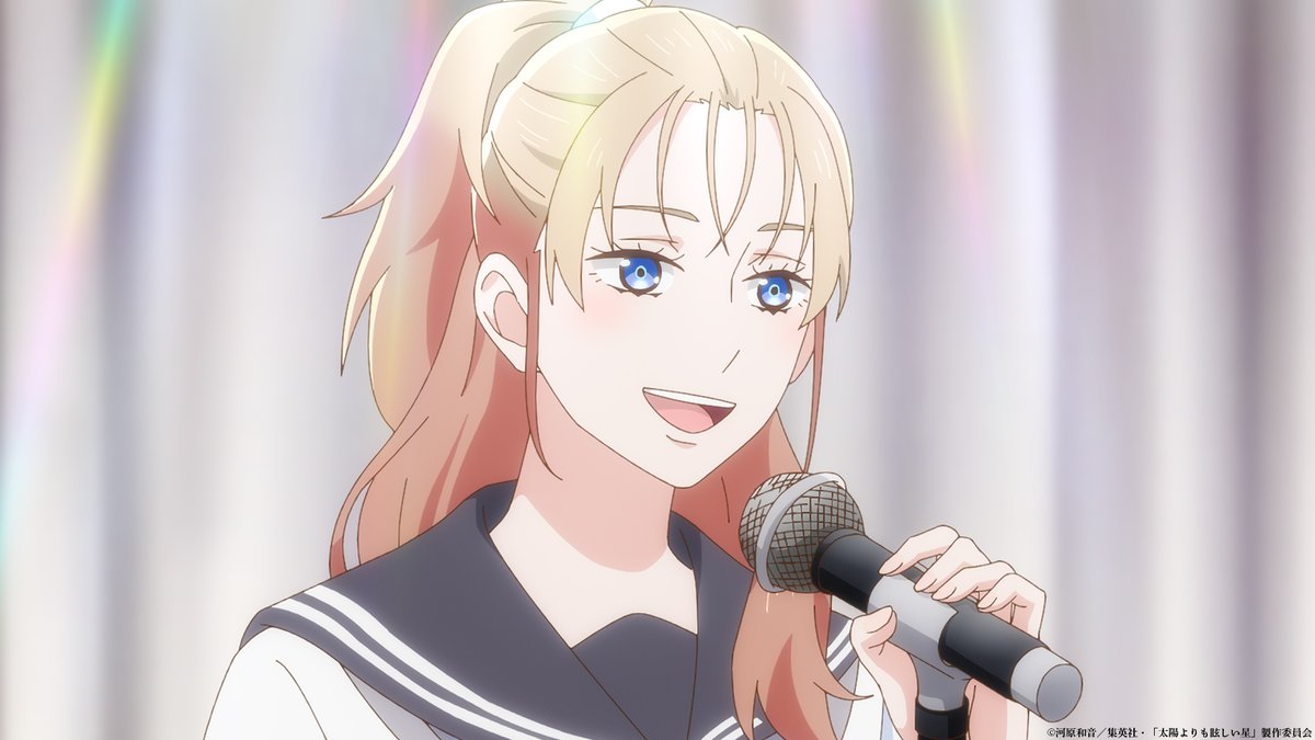 tamahoshi_anime's tweet image. ☀••┈┈┈┈┈┈••✼★
太陽よりも眩しい星
あらすじ＆場面写真公開
★✼••┈┈┈┈┈┈••☀

☀️第九話「誰かの気持ち」
tamahoshi-anime.com/story/

映画デートを経て、改めて想いを伝えなければ
気づかれないと感じ…

🍀#たまほし 11/27(木)よる11時56分から
TBS系28局にて全国同時放送開始