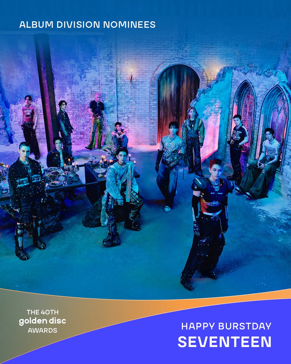 WorldwideCarats's tweet image. [INFO] SEVENTEEN&apos;s #HAPPY_BURTSDAY and their own sub-unit CxM&apos;s #HYPE_VIBES are both nominees for the Album Division (Best Album) at the 40th Golden Disc Awards!

#CxM #SEVENTEEN #에스쿱스X민규 #세븐틴 @pledis_17