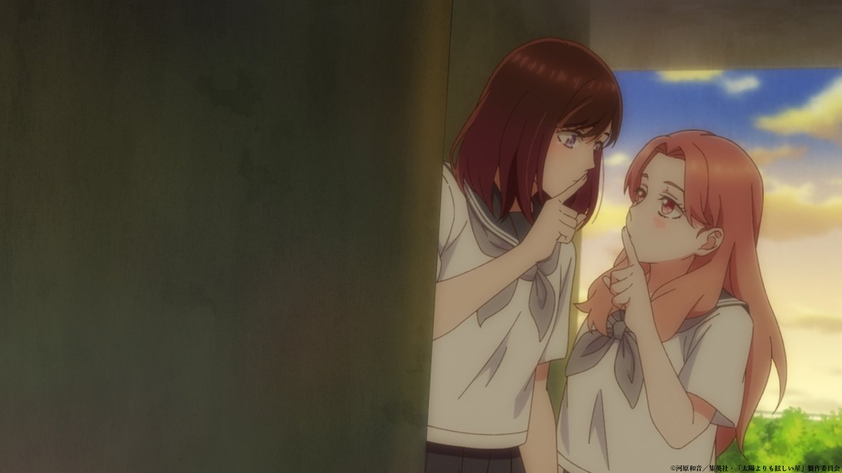 tamahoshi_anime's tweet image. ☀••┈┈┈┈┈┈••✼★
太陽よりも眩しい星
あらすじ＆場面写真公開
★✼••┈┈┈┈┈┈••☀

☀️第九話「誰かの気持ち」
tamahoshi-anime.com/story/

映画デートを経て、改めて想いを伝えなければ
気づかれないと感じ…

🍀#たまほし 11/27(木)よる11時56分から
TBS系28局にて全国同時放送開始