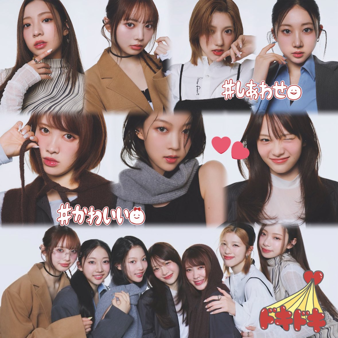 GIANNAのビジュが爆ビジュすぎて（ • ̫ •̥ ）💯💮💖みんな可愛すぎえ 7