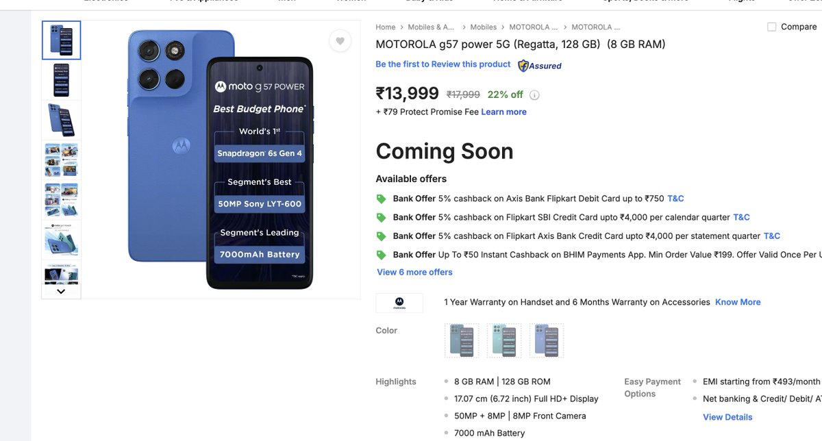 utsavtechie's tweet image. New Motorola phones honestly make no sense right now

You’re getting a Snapdragon 6s Gen 4 that’s basically a renamed 6 Gen  3

Android 16 loaded with bloatware, only one major update

Budget Moto devices that start lagging sooner than expected

Add to that Moto’s hit-or-miss…