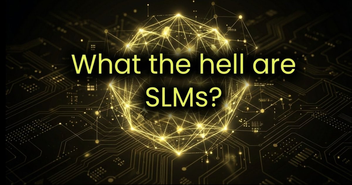 ankitatr_'s tweet image. All set for today&apos;s session on the architecture of SLMs!
😍
Slide 0: