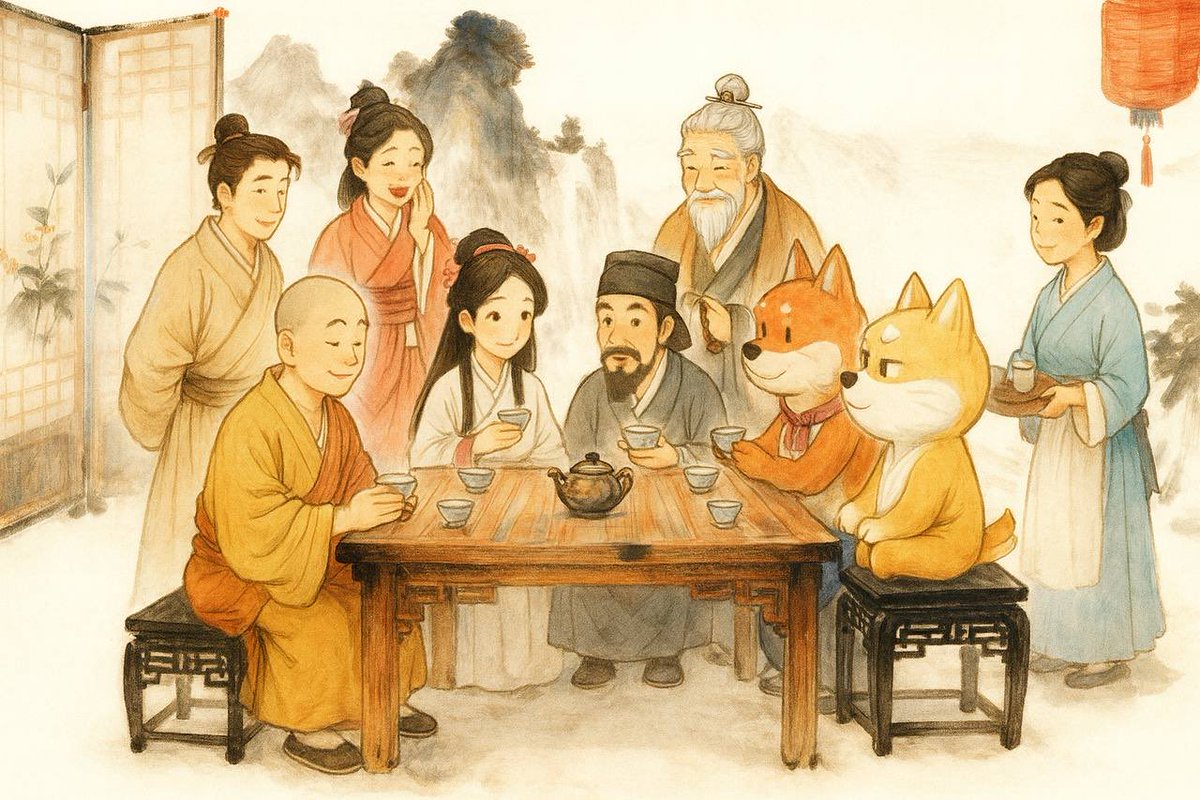WangChaiBsc's tweet photo. 旺柴 x BONKfun 中文 · 周五茶话会🍵

28日晚九点开放麦
来聊聊行情、聊两句家长里短，
如此冷清的行情之下
我们给你最温暖的陪伴～ 
周五见！ https://t.co/KuFiJTEAaE