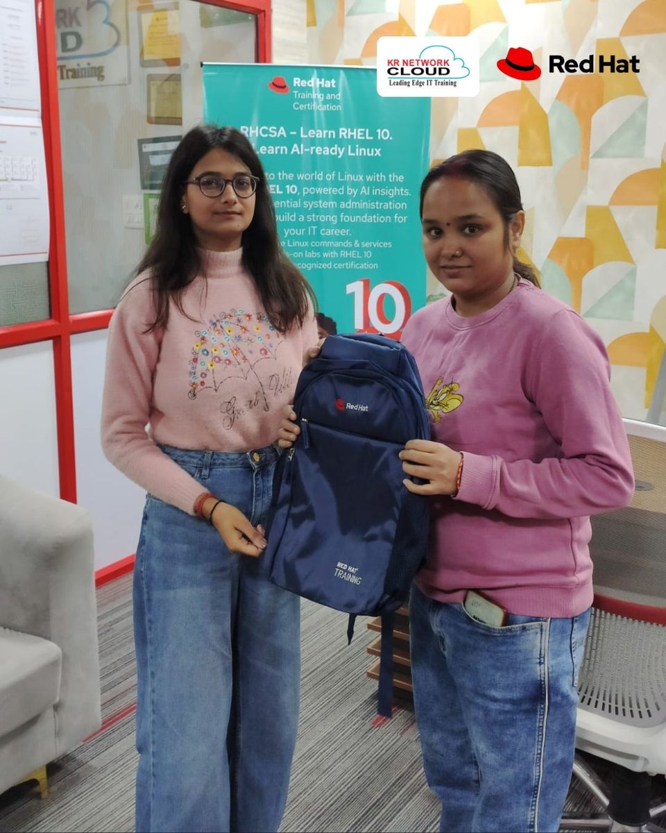 KRNetworkCloud1's tweet image. TANVI NANDINI – AZ-104 CERTIFIED
Congratulations on achieving the AZ-104 certification. Wishing you continued success and confidence as you move forward in your cloud career.

#microsoftazure #az104 #cloudtraining #studentreview #krnetworkcloud #azurecertification #careerprogress