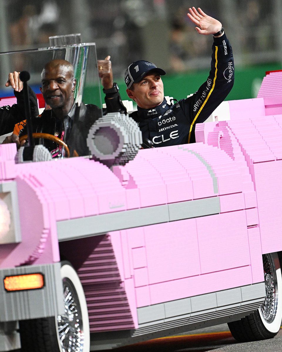DrReeferLV's tweet photo. Only in Vegas: F1 drivers cruisin’ in a 480k-brick pink Caddy lookin’ higher than my patients. Get your MMJ card, roll LEGALLY.  #LasVegas #VegasGP #PinkCaddy #F1Vegas #MedicalMarijuana #CannabisCard #MMJCard #LegalWeedNV #VegasLife #HighLife
 https://t.co/wnOGh6tJiN https://t.co/3QN55QTyBA