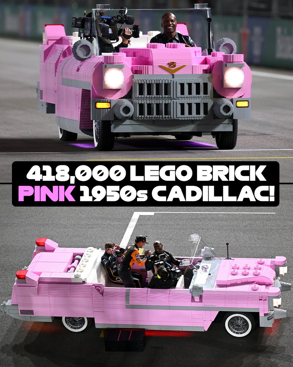DrReeferLV's tweet photo. Only in Vegas: F1 drivers cruisin’ in a 480k-brick pink Caddy lookin’ higher than my patients. Get your MMJ card, roll LEGALLY.  #LasVegas #VegasGP #PinkCaddy #F1Vegas #MedicalMarijuana #CannabisCard #MMJCard #LegalWeedNV #VegasLife #HighLife
 https://t.co/wnOGh6tJiN https://t.co/3QN55QTyBA