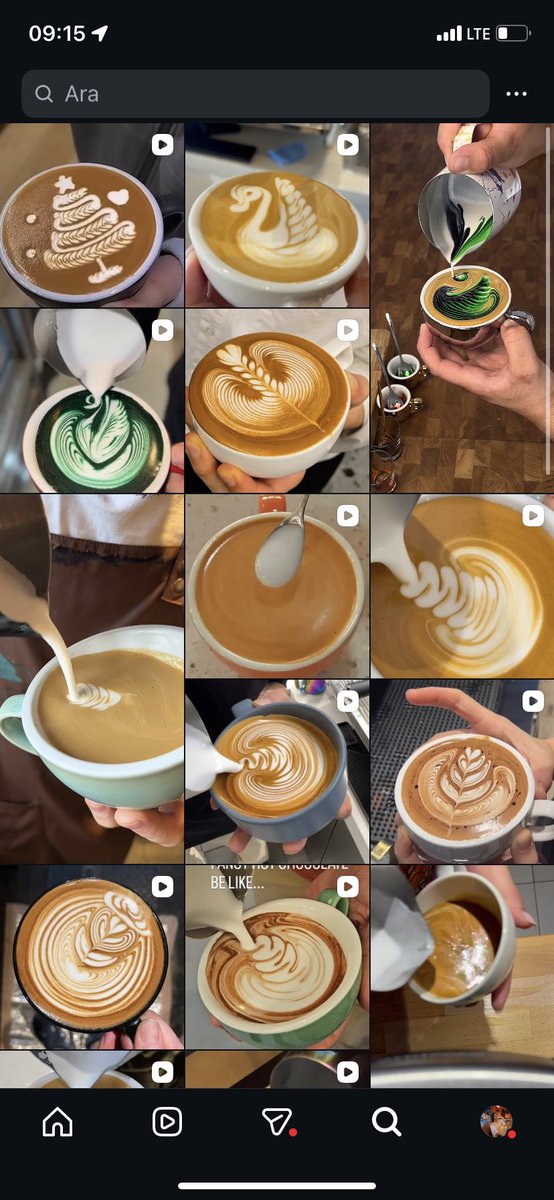 Benim kahve aşkı buralarda