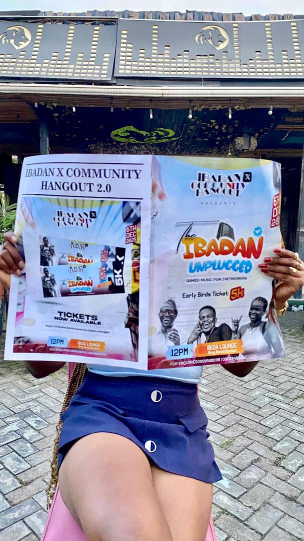 MercyBeaucoup22's tweet image. If you&apos;re in Ibadan this is for you!!

The Ibadan Unplugged is coming up soon 🔥

Games. Music. Vibes. Networking.
Where strangers turn to family in one day.
I&apos;m definitely going to make a whole lot of family there, don&apos;t miss out, let vibe together 🙂 

📅 Dec 6
📍 Ibiza Lounge,…