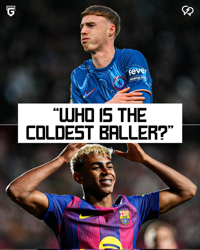 The battle for the "coldest player" is LIVE on <a href="/vazainc/">VAZA</a>.... Palmer Vs Yamal👀 

Vote for free or stake money on your pick.

Winners get paid from the losing side 👀⤵️

Vote here vazainc.com