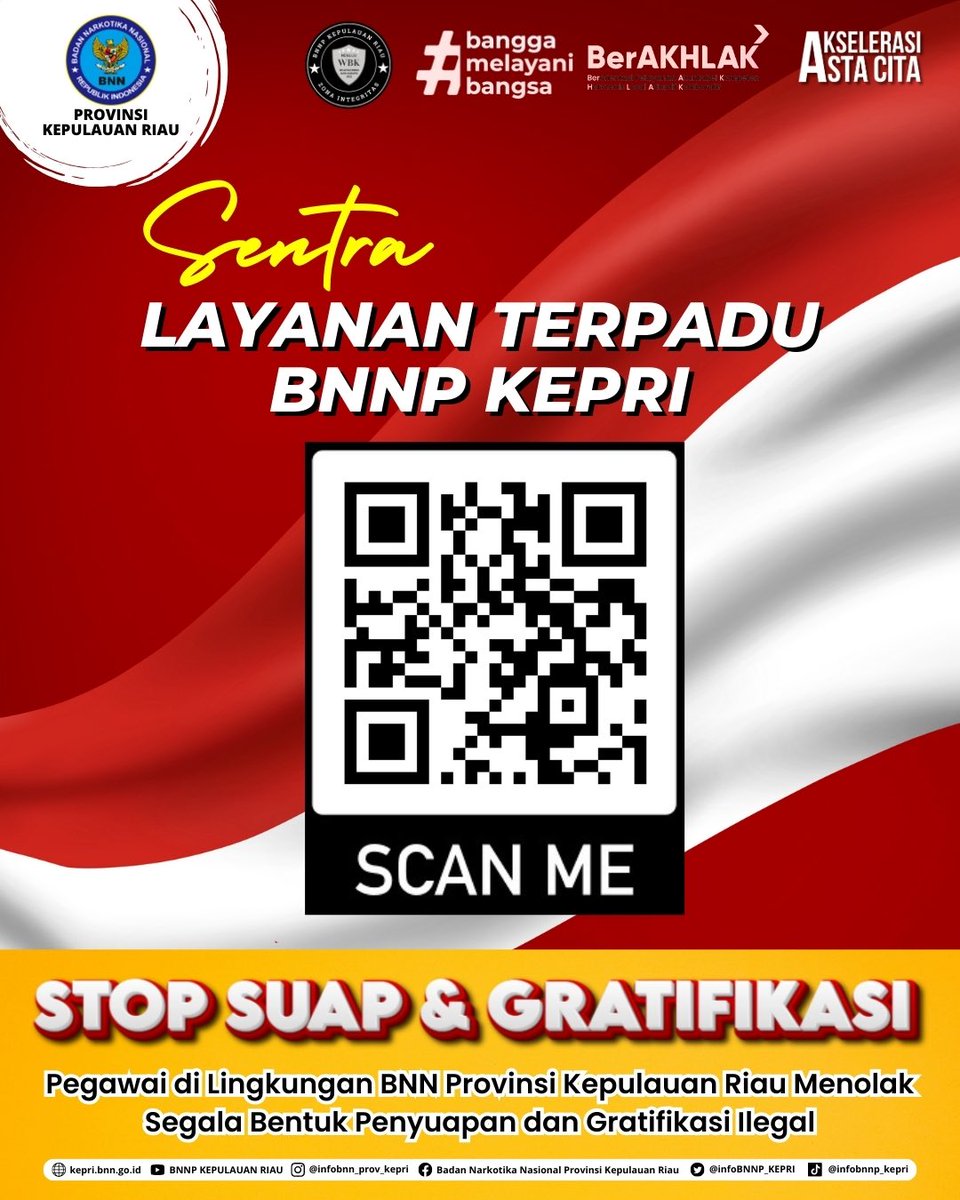 InfoBNNP_KEPRI's tweet image. Fakta: Lebih dari 60% pengguna narkoba mengaku awalnya cuma ikut-ikutan teman. Tanpa sadar, langkah kecil itu berubah jadi lingkaran kecanduan yang sulit dihentikan.

#Warondrugsforhumanity #IndonesiaDrugsFree #KepriBersinar #IndonesiaBersinar #BersihNarkoba