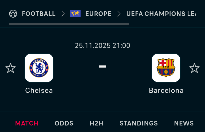 daniel__freddy's tweet image. 50k for 5 lucky winners 🏆 🔥 

Predict Chelsea vs Barcelona 

You must be following, like, retweet 
to stand a chance.