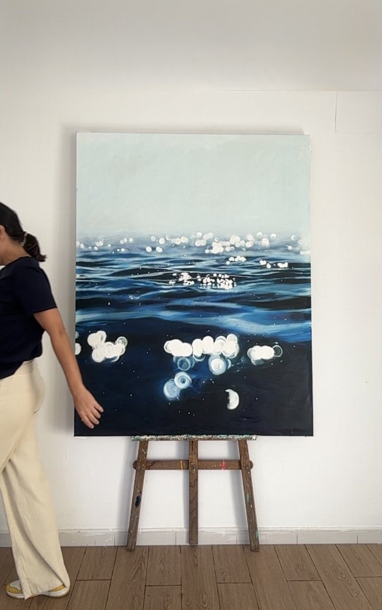 ElGabineteDeLas's tweet image. Me está gustando mucho pintar los reflejos de la luz… seguiré investigando y trabajando por ahí…