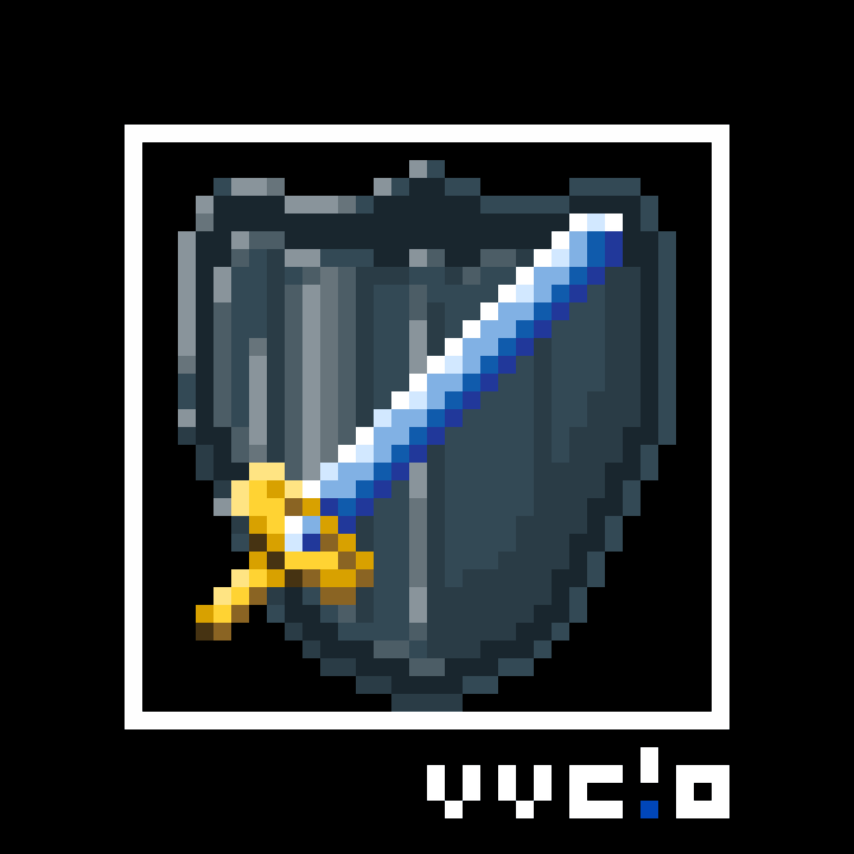 dotpictお題 🍊🎺⚔️狸 #ドット絵 #pixelart #dotpict