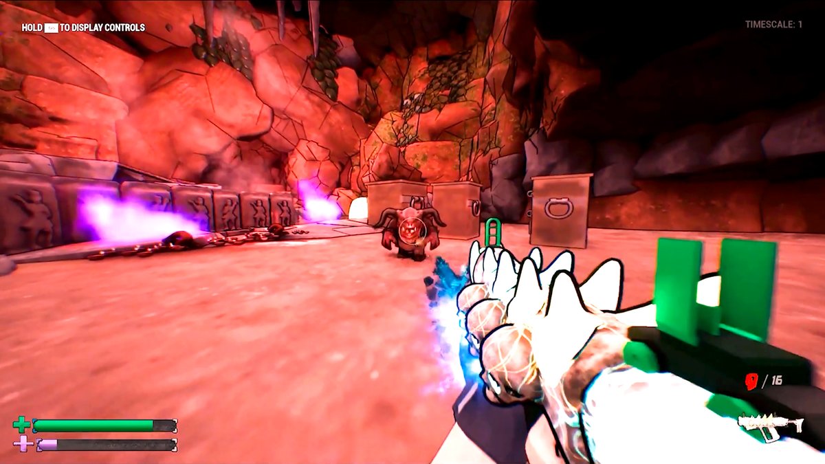 No Breaks. Just Blood. 'Into the fold- Nala Junction' demo is now live!  #fps #boomershooter #indiedev #indiegame #wishlistwednesday #shootergame