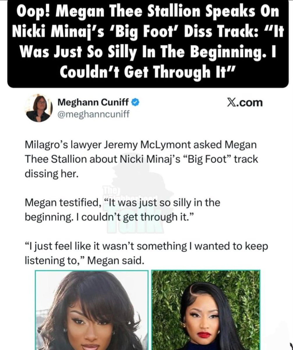 CoconutsRaining's tweet image. Megan thee Stallion is asked about the Nicki Minaj diss song aimed at her - &apos;Big Foot.&apos;
#megantheestallion #nickiminaj
