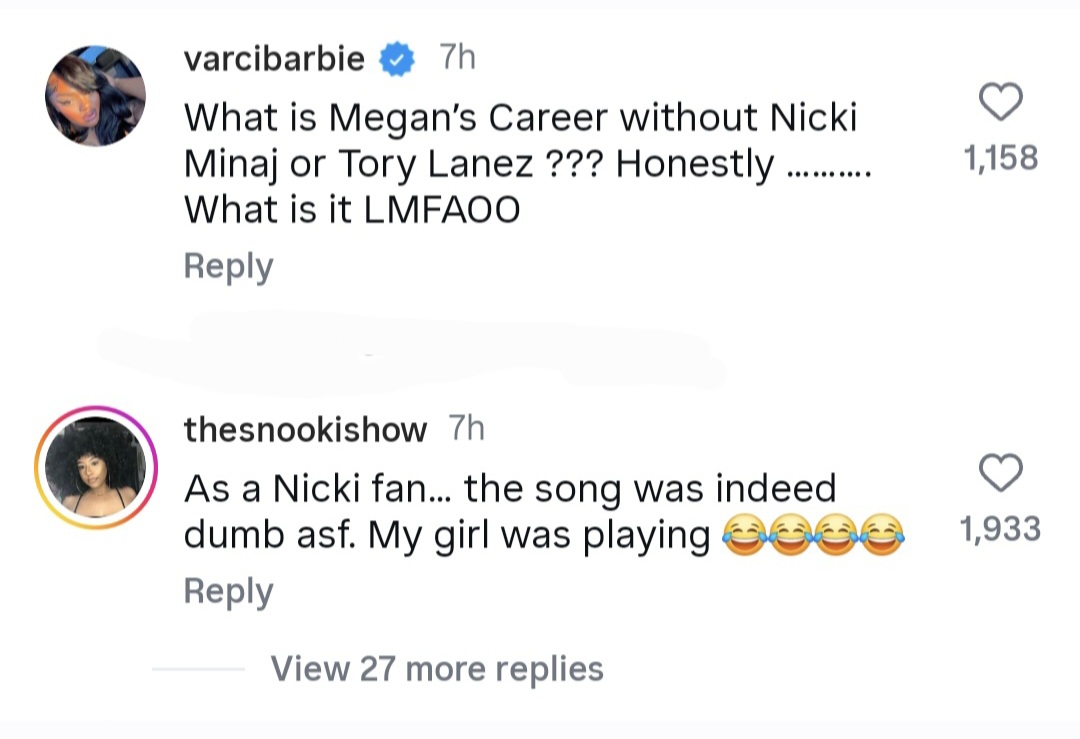 CoconutsRaining's tweet image. Megan thee Stallion is asked about the Nicki Minaj diss song aimed at her - &apos;Big Foot.&apos;
#megantheestallion #nickiminaj
