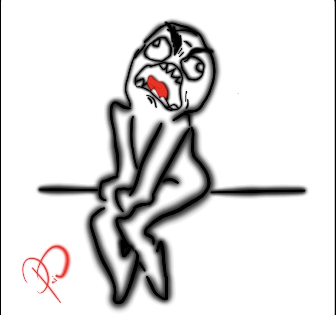 yiddisherx's tweet image. first custom LED $RAGE GUY sign