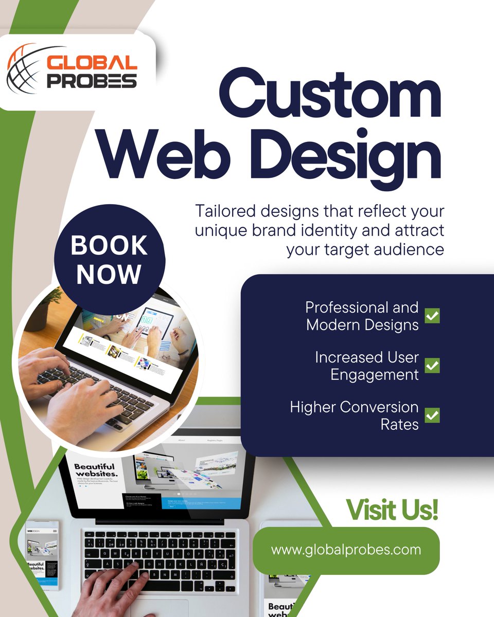Globalprobes__'s tweet image. At Global Probes, we create custom web development solutions designed to elevate your online presence 

#WebDevelopment #CustomWebDesign #GlobalProbes #WebsiteDesign #BusinessGrowth #DigitalSolutions #WebDevelopmentServices #GrowYourBusiness