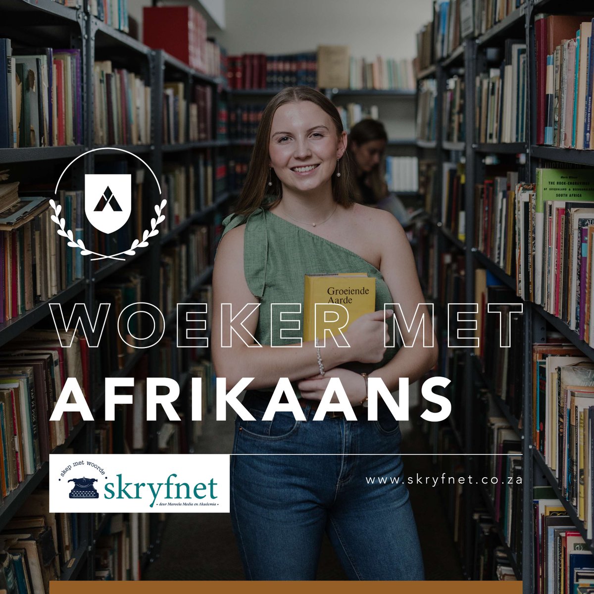 OnsAkademia's tweet image. #Blitsfeit 
Skryfnet is ŉ gesamentlike projek van Akademia en Maroela Media. Hierdie platform bied werkswinkels aan om kursusgangers met vaardighede toe te rus om hul skryfwerk na nuwe hoogtes te neem. Klik hier om meer uit te vind: skryfnet.co.za/kursusse/