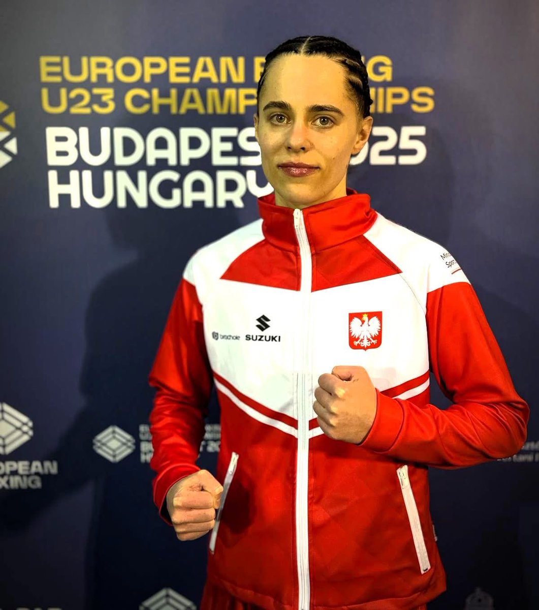 Igrzyska2024's tweet photo. Boks 🥊
Młodzieżowe ME trwają w Budapeszcie.
🔹 Do strefy medalowej awansowały Marta Prill (48 kg, na zdjęciu) i Emilia Koterska (80 kg).
🔹 Do ćwierćfinału awansowali Mateusz Urban (75 kg) i Natalia Kuczewska (51 kg).
🔹 Z turnieju odpadł Jakub Krzpiet (60 kg) po porażce z Azerem Nasibovem.
#EuropeanBoxing
📷 @PolskiZwiazek
