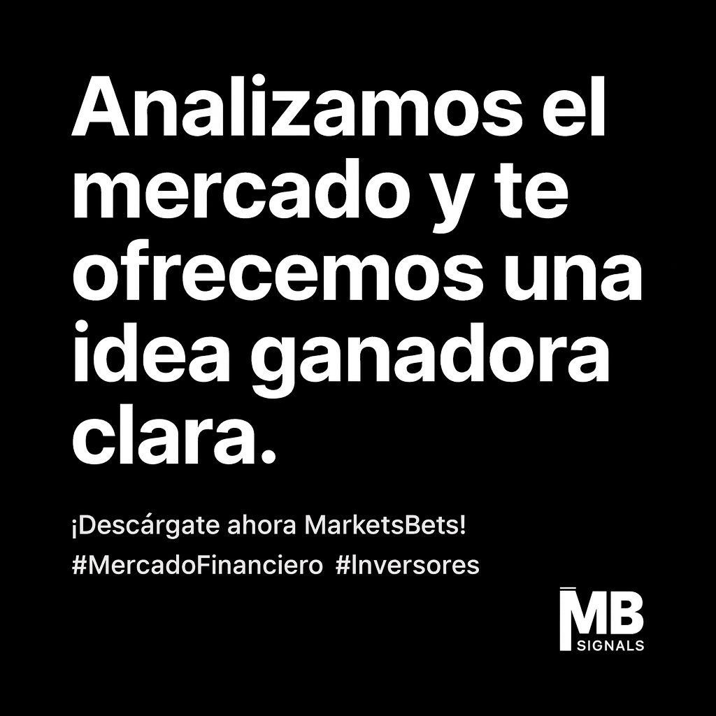marketsbets's tweet image. 🚨 Invertir sin estar informado es como navegar sin brújula.
 Con MarketsBets tienes:
 ✅ Acceso a análisis bursátil
 ✅ Comunidad activa de traders
 ✅ Foro GRATIS
 ✅ App 100% GRATIS
 💼 ¡El conocimiento financiero está a un clic!
play.google.com/store/apps/det…
apps.apple.com/es/app/markets……