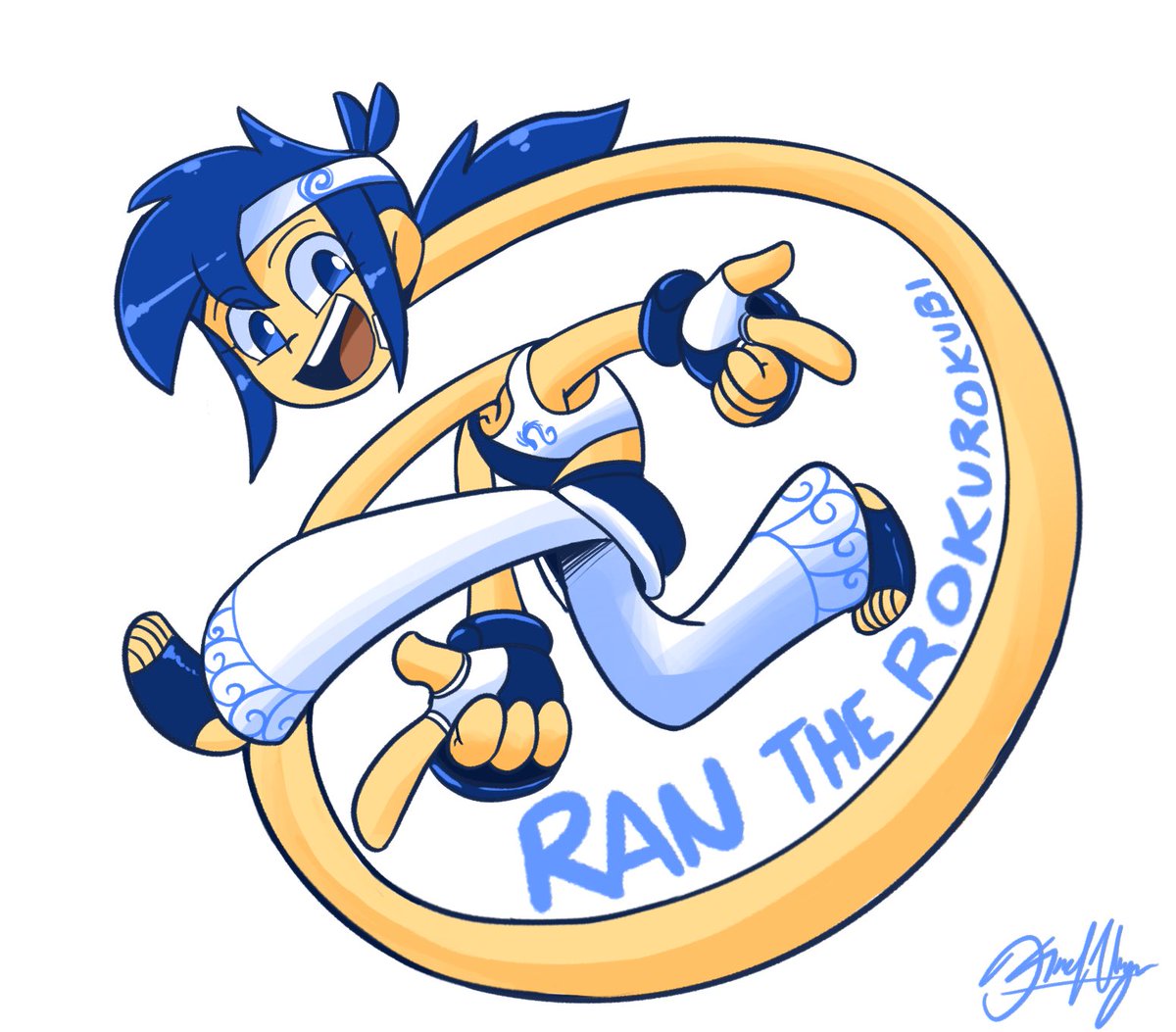 Drawing your OC doing Sonic poses IS fun! ^^