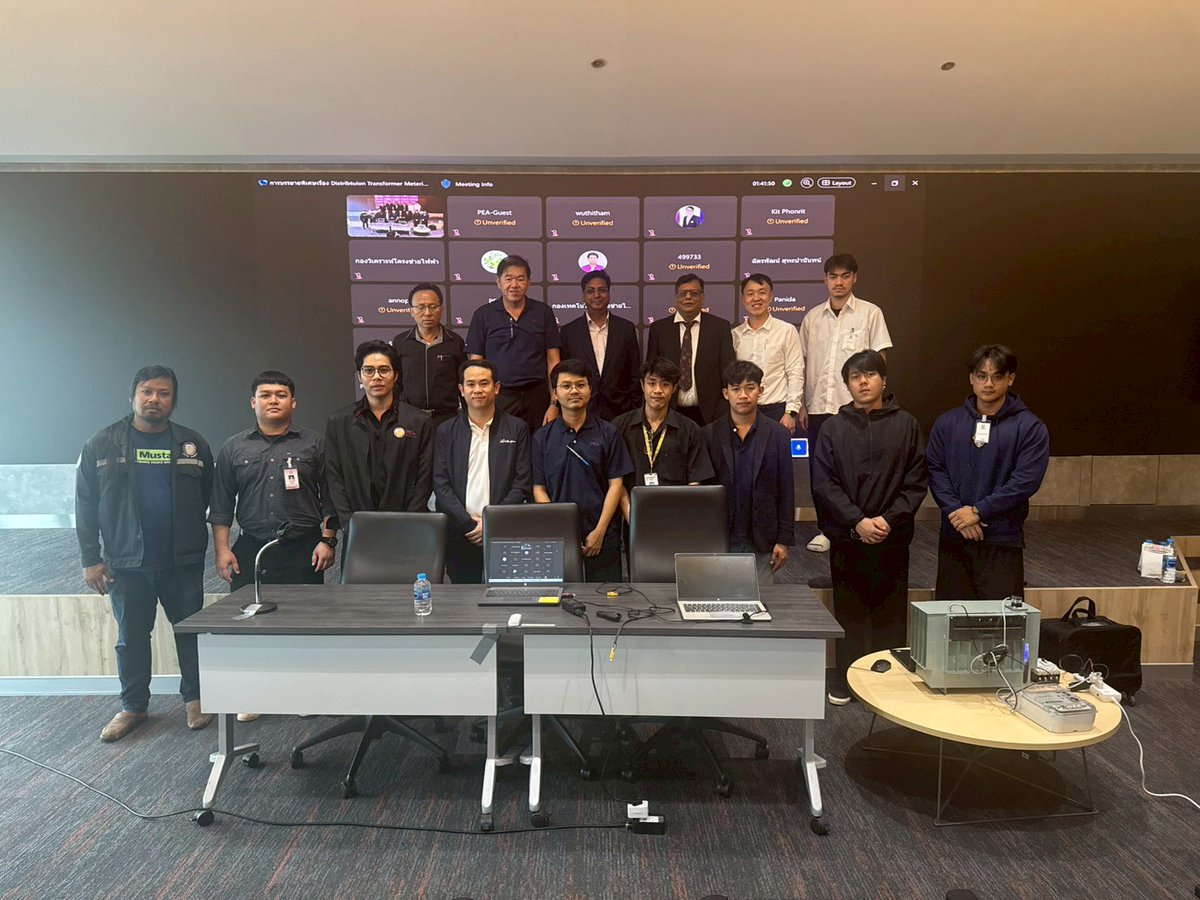 AEWLimited's tweet image. Our team recently had an insightful discussion with The Provincial Electricity Authority (PEA), Thailand, exploring opportunities to collaborate on advancing smart metering initiatives in the region.
linkedin.com/posts/allied-e…

#SmartMetering #SmartGrid #AEW #PEA #UtilitySolutions