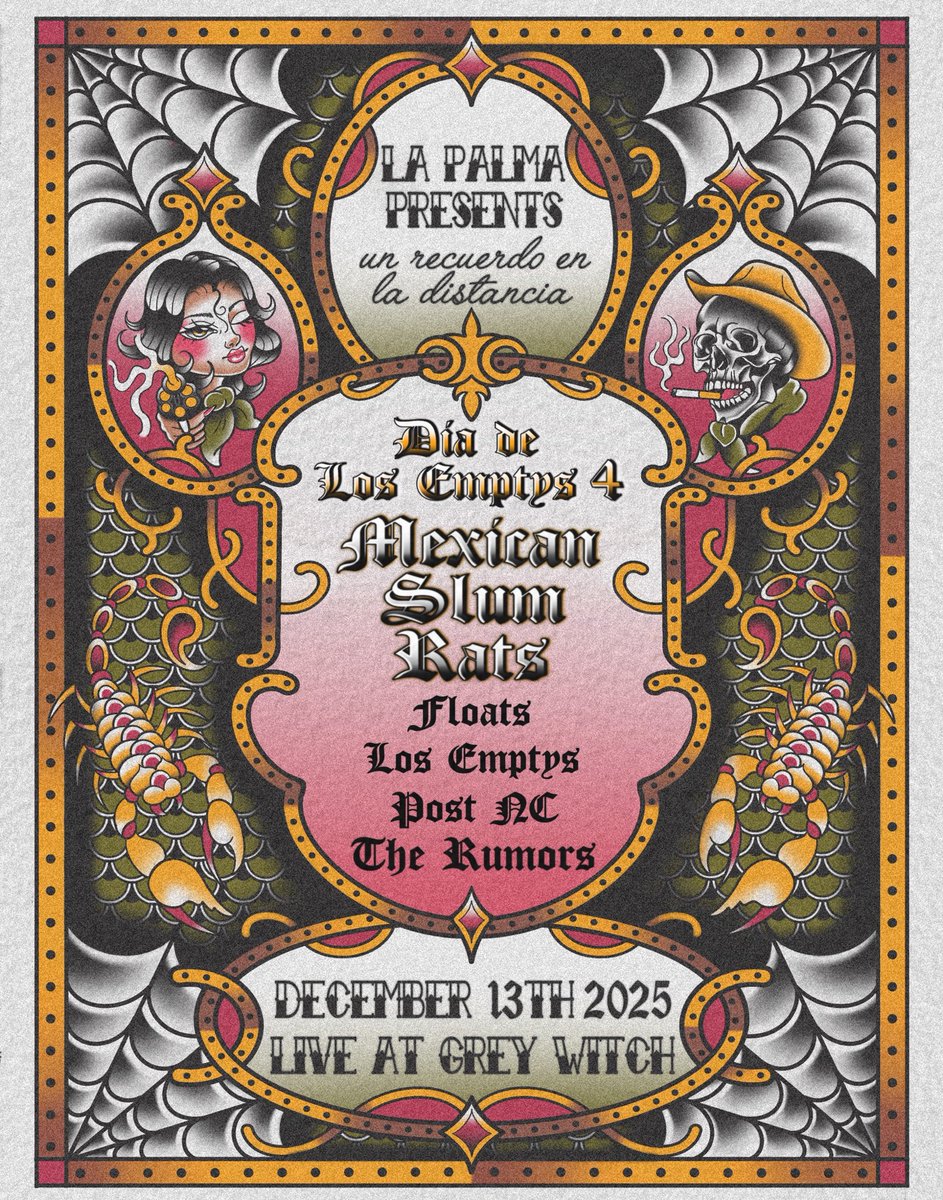 I heard Twitter likes to support indie bands that commission human artists to make their flyers instead of using AI. Am I right???? #independentartist #tattooart #lasvegaslocals