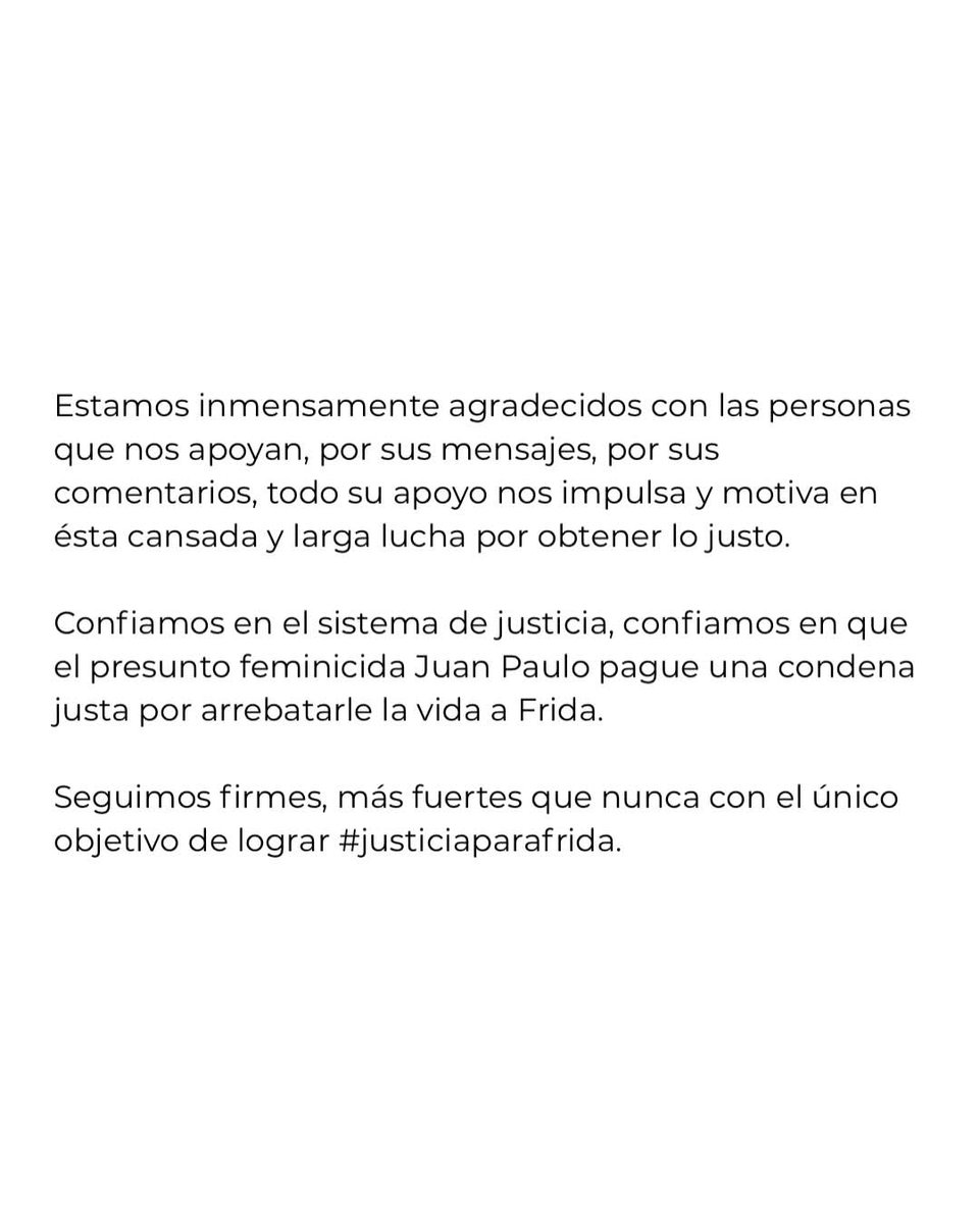 FridaSG1298's tweet photo. COMUNICADO 🚨 

#justiciaparafrida https://t.co/4CE7dQlhM5