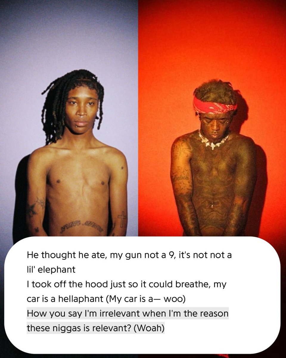 42CEO_'s tweet image. Lil Uzi Vert may have potentially called out Nine Vicious in recent song “Relevant” 👀