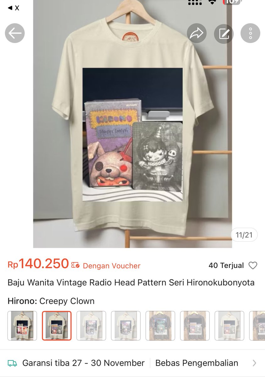 SlechStore's tweet image. #WTS
hirono creepy clown seal 140k
kubo someone like you seal 550k
link co di repplyy