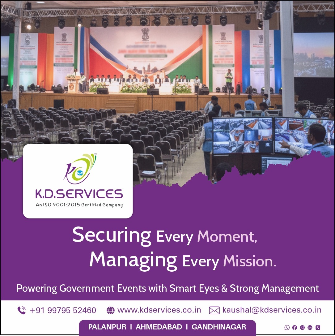 K_D_Services's tweet image. Empowering government programs with flawless execution.

#kdservices #kdservicemarketing #governmentprojects #service  #corporate #furniture #ahmedabadcity #palanpur_city #indian #ImpactfulEvents 
#cctvmonitoring #surveillancesolutions #securingeverymoment #managingeveryminute