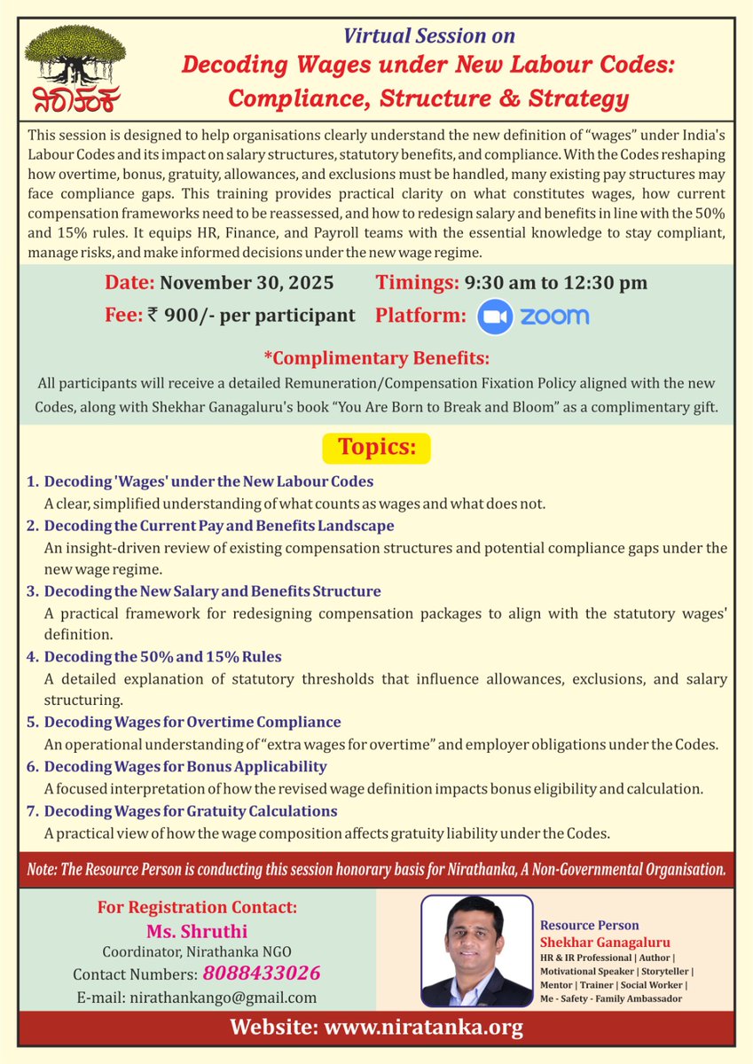 rameshaniratank's tweet image. *To register kindly click the below link:✨*
niratanka.org/decoding-wages…

#niratanka #labourcode