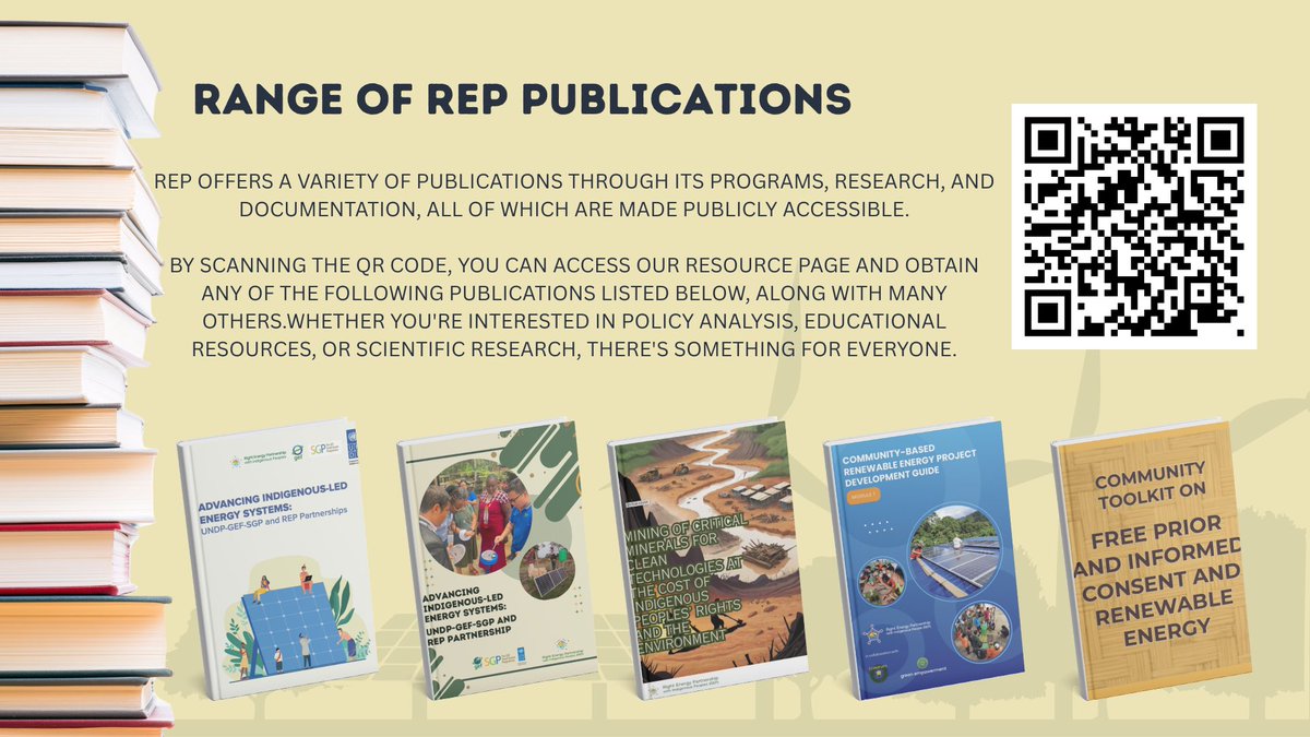 RepInitiative's tweet image. REP offers a wide range of publications developed through our programs, research, and community documentation—each one publicly accessible for anyone interested in deeper learning.

Stay tuned for  reviews of select publications

rightenergypartnership.org/resources/

#JustEnergyTransition