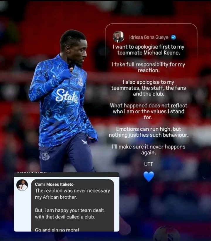 MosesItaketo's tweet photo. This is my part of Advise to my African brother.

Anyways, whichever way man u see it, Amorim need to be sacked.

Imagine Everton got a red card in 13th minutes of the game and no one could score foe united😂 https://t.co/GP3PVM1FhJ