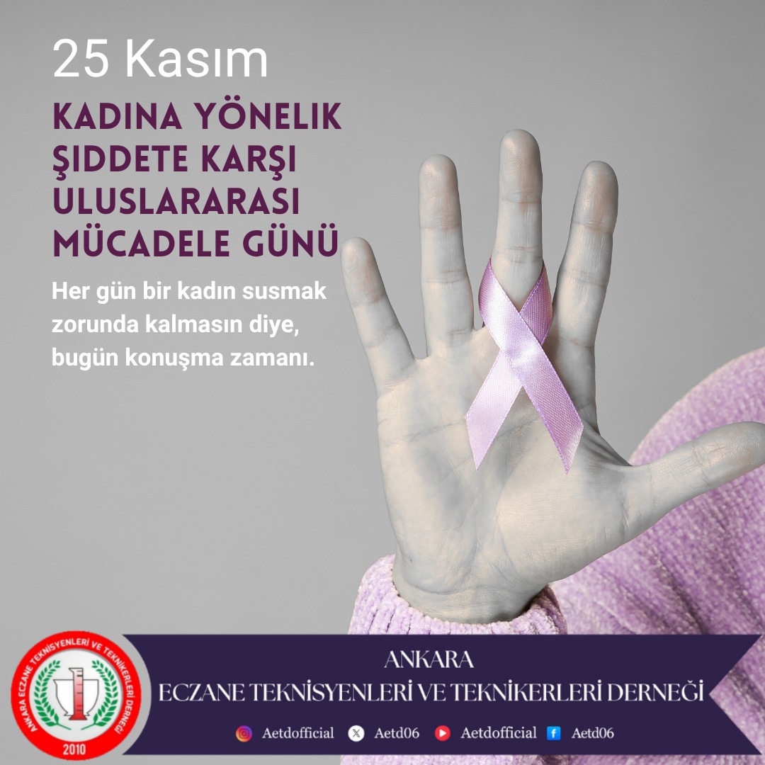 Kadına yönelik şiddet; fiziksel, sözlü, psikolojik, ekonomik ve dijital tüm biçimleriyle bir insan hakkı ihlalidir.
25 Kasım, bu sorunu görünür kılmak ve mücadeleyi güçlendirmek için önemli bir gündür.

Kadınların yaşam hakkı ve onuru için şiddetin her türüne karşı duruyoruz.