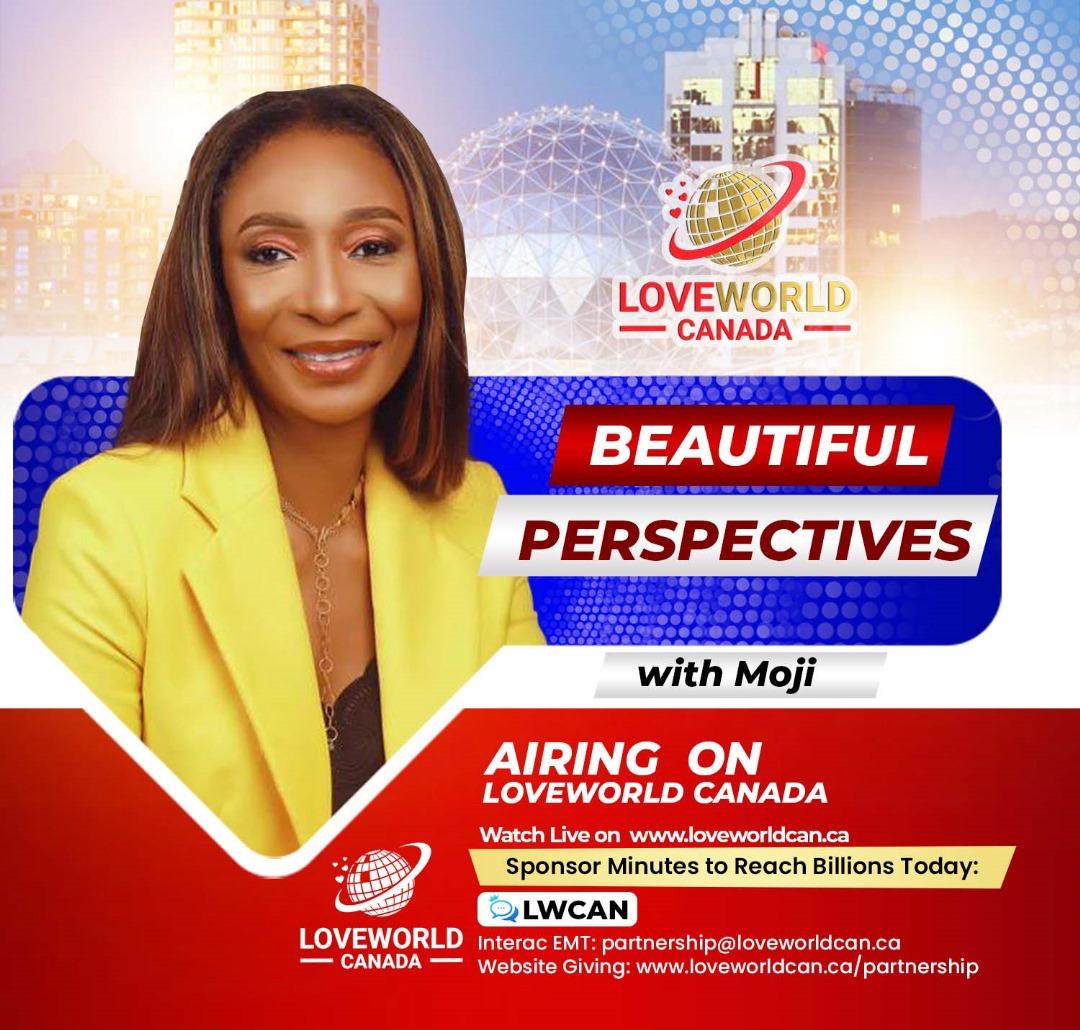 lwcantv's tweet image. BEAUTIFUL PERSPECTIVES WITH MOJI 🥰💯

A special Women’s TV show airing with Moji loveworldcan.ca 🕖 7PM ET daily.

We discuss topics of interest to all women. 

Partner with us today:
KingsPay: LWCAN 
📧 partnership@loveworldcan.ca
🌐loveworldcan.ca/partnership #loveworldcan