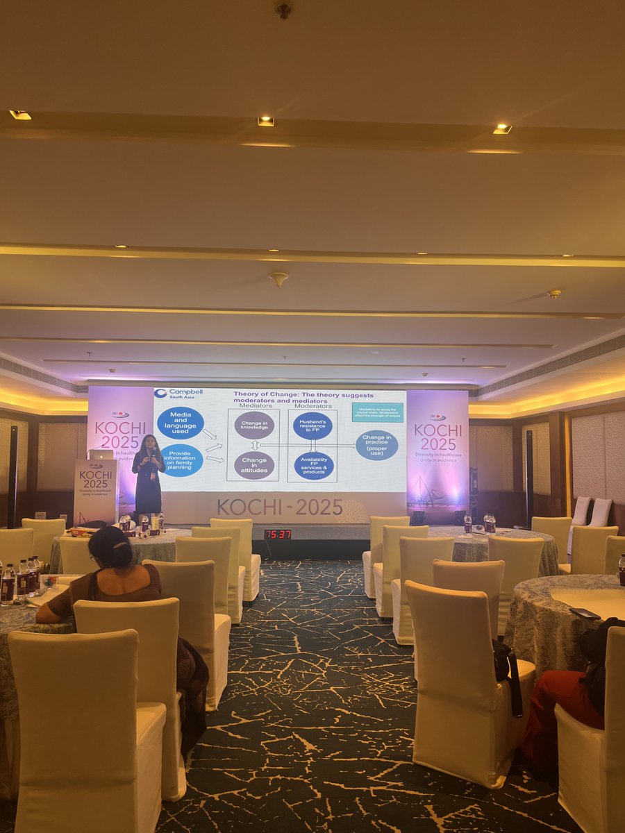 SAsia_Campbell's tweet image. That’s a wrap at #JBIColloquium2025!
Workshops on EGMs, theory-based reviews &amp;amp; inclusive science communication + powerful presentations on evidence for policy &amp;amp; the social fabric of healthcare.

Inspired for what’s next! 🙌

#JBIKochi #EvidenceToAction #evidencesynthesis