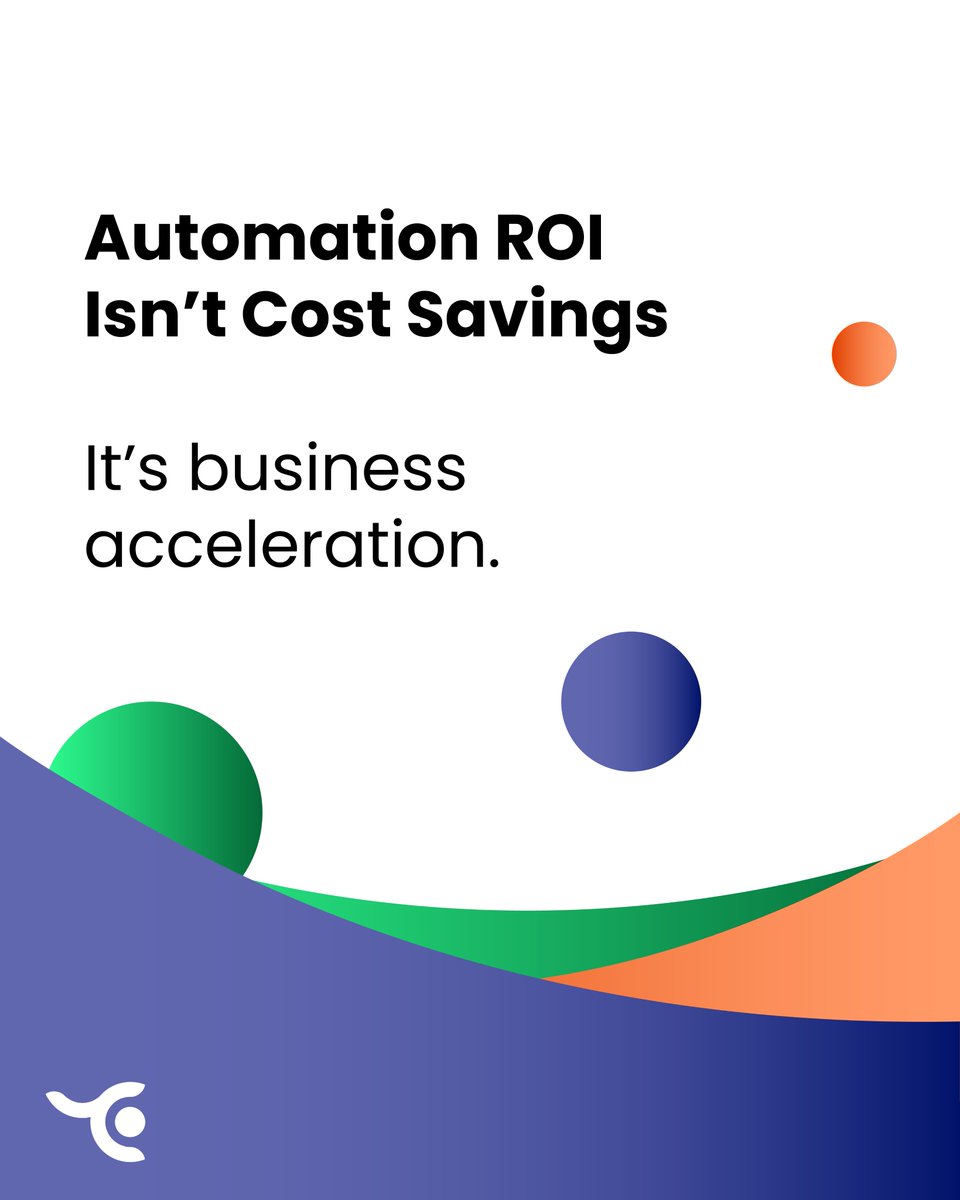 TriColorInitia's tweet image. Automation ROI = Agility, not accounting.

#AutomationROI #AutomationStrategy #TricolorInitiatives