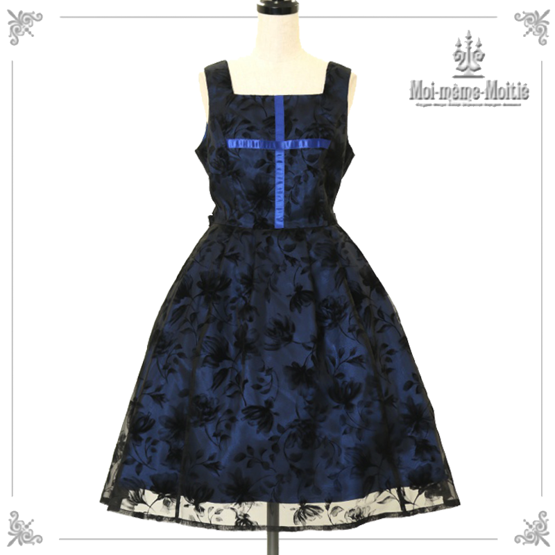 11/27 15時販売開始 【1点再入荷】花柄フロッキーミニジャンパー