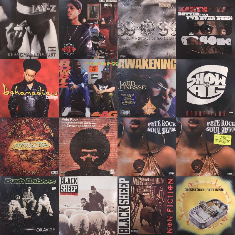 渋谷】11/29(土)HIP HOP SALE JAY-Z,NAS,MOS DEF,MOBB DEEPにG-RAP